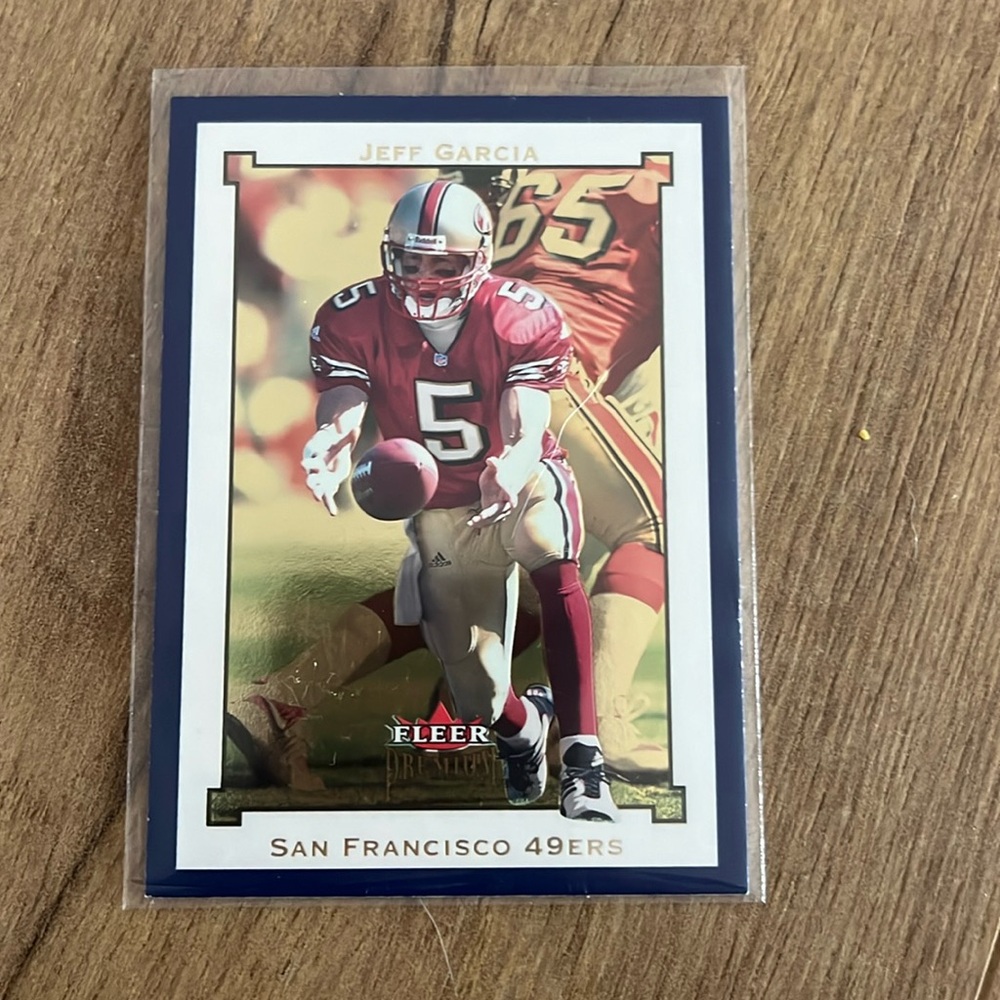 Jeff Garcia 2002 fleer premium